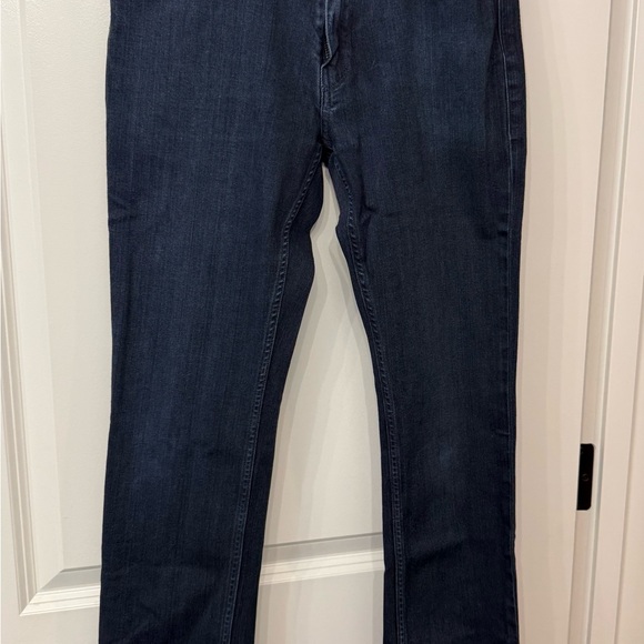 PAIGE Men's “Federal” Style Deep Indigo Straight Jeans - Picture 1 of 4